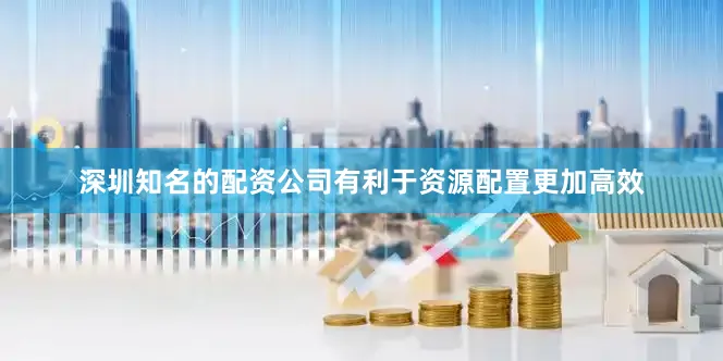 深圳知名的配资公司有利于资源配置更加高效